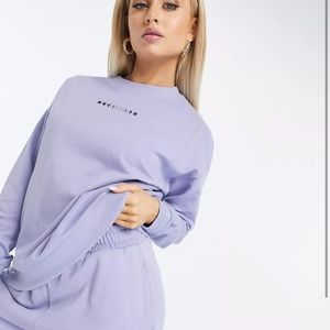 ASOS light purple sweatshirt